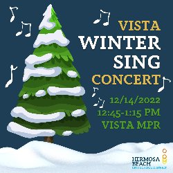 Vista Winter Sing Concert 12/14